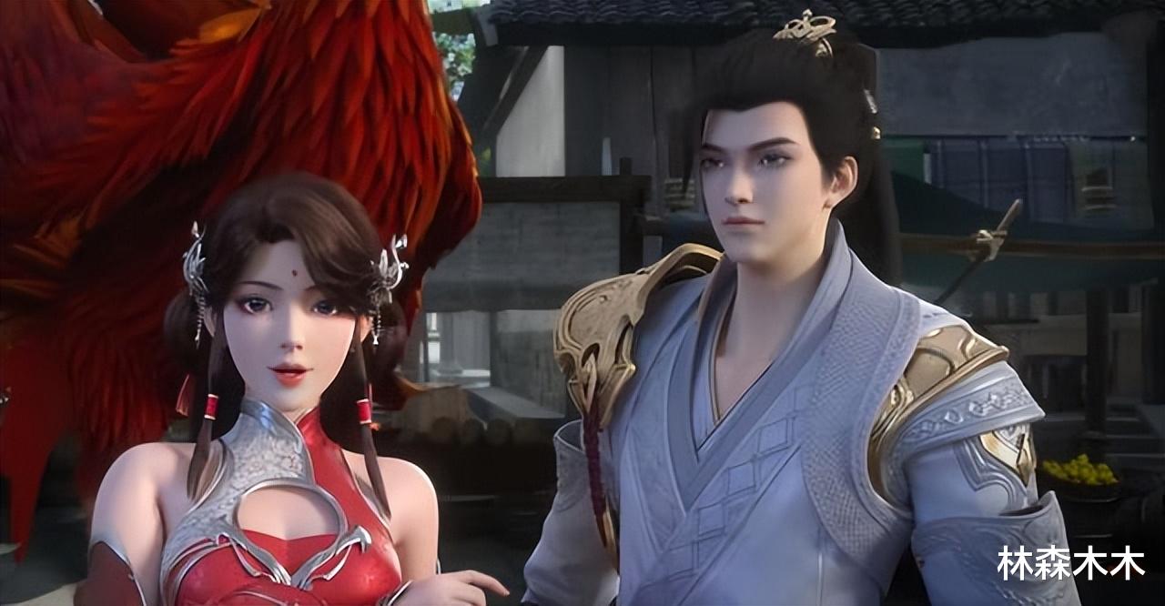 石昊|完美世界:当着火灵儿的面与云曦打情骂俏?大小老婆上演后宫戏