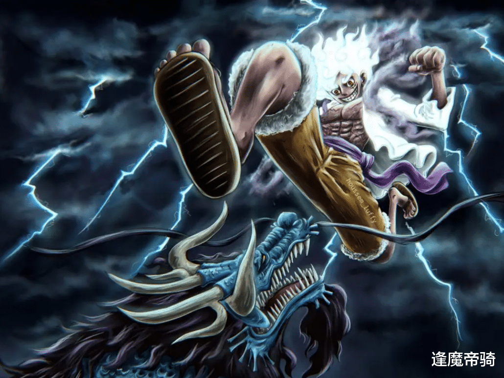 阿衰|海贼王:学会霸王色缠绕,路飞现在的战力,能否一拳KO赤犬?