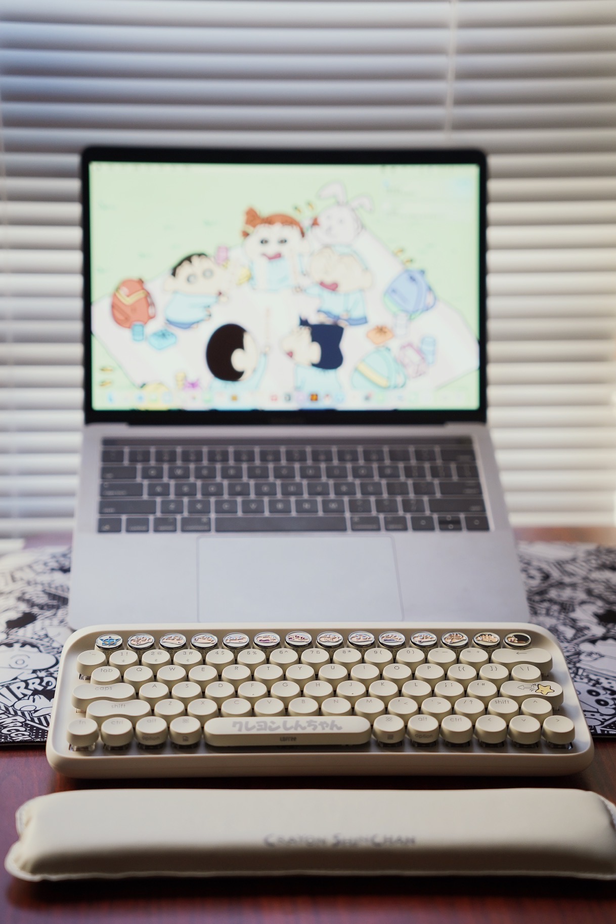 小米科技|Lofree洛斐丨蜡笔小新联名上新,看一眼就会爱上的键盘