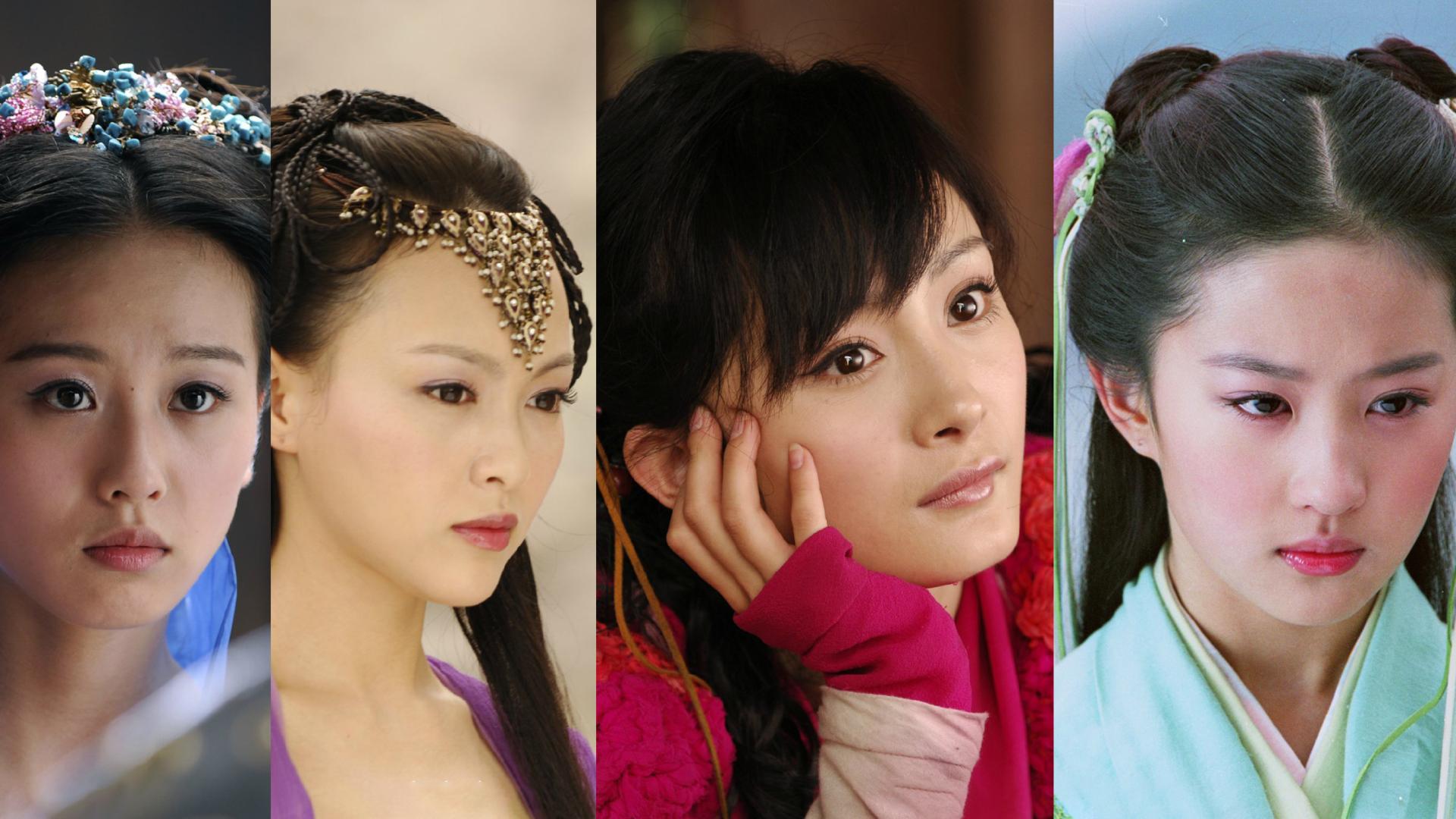 杨幂|媒体为《仙剑》6位女演员排名，杨幂人气领先，刘亦菲演技受争议