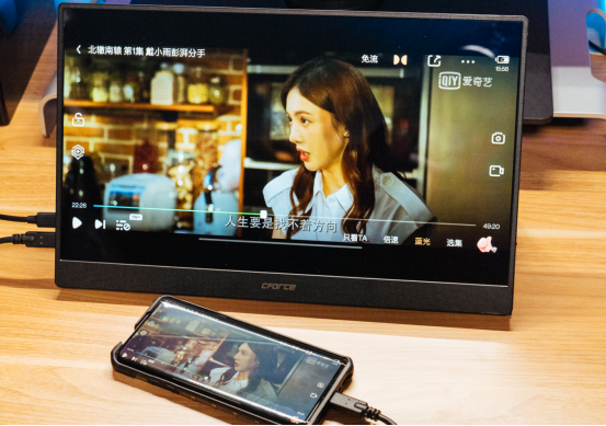 显示器|便携屏的实际使用情况，细扣CFORCE屏幕的用处