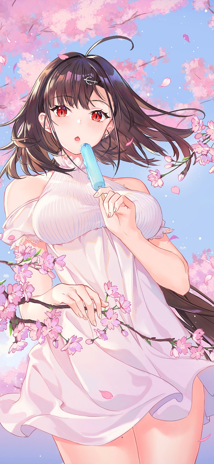 |动漫壁纸：哭什么？我一直在你身边