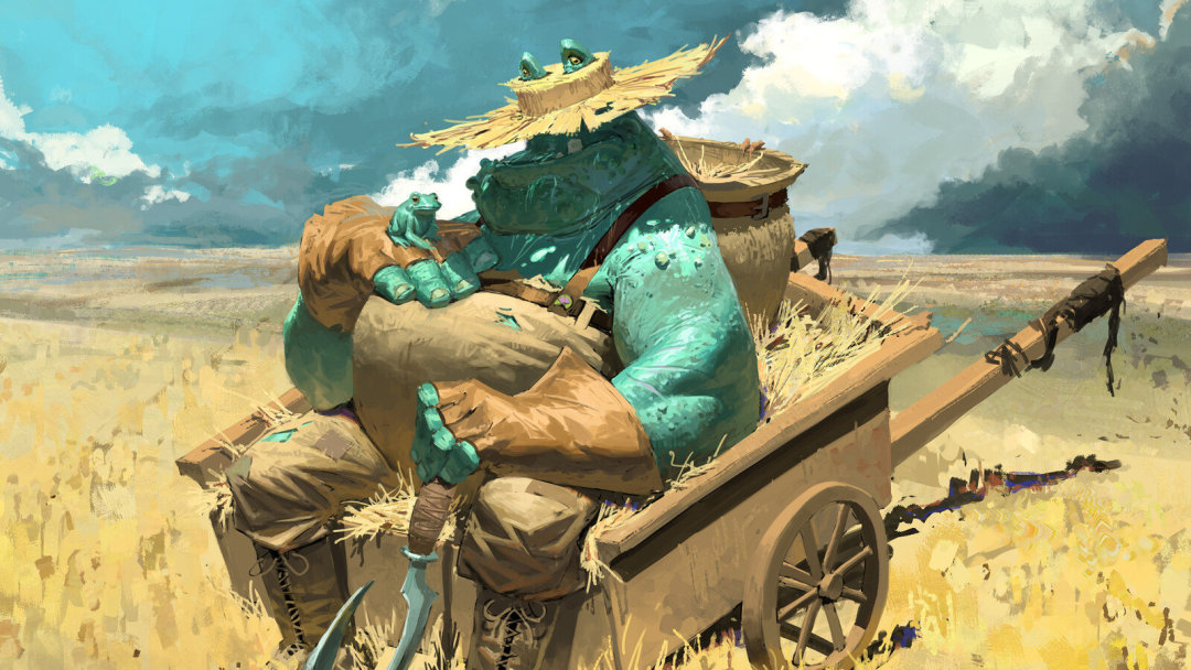 acgn漫评|高度写实的欧美卡通风格人物插画，暖色系的色彩丰富饱满