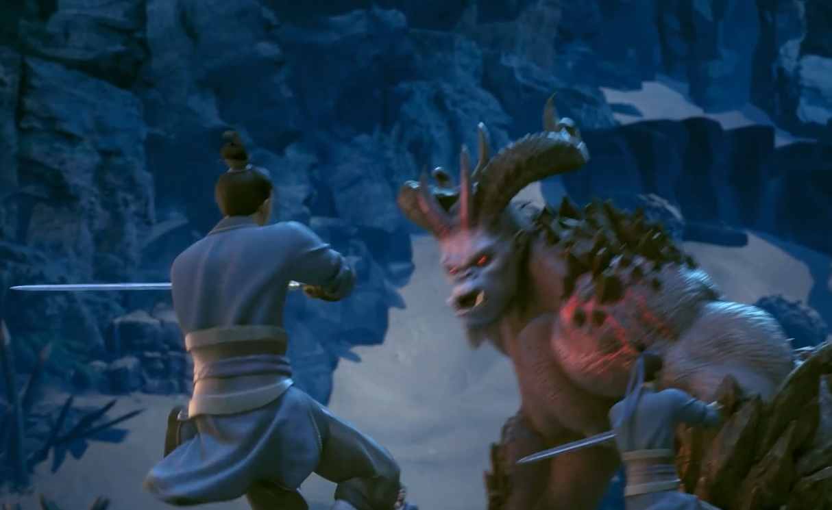 武动乾坤之英雄出少年|武动乾坤:第3季里林动敌人不少,除了人还有兽,还好有美女帮忙