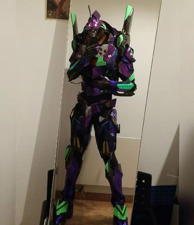 新世纪福音战士|新世纪福音战士初号机、二号机cos服,大家喜欢哪套?