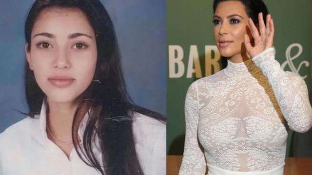 金·卡戴珊|卡戴珊晒童年时期照片！五官清秀十分清纯，与小西北酷似双胞胎