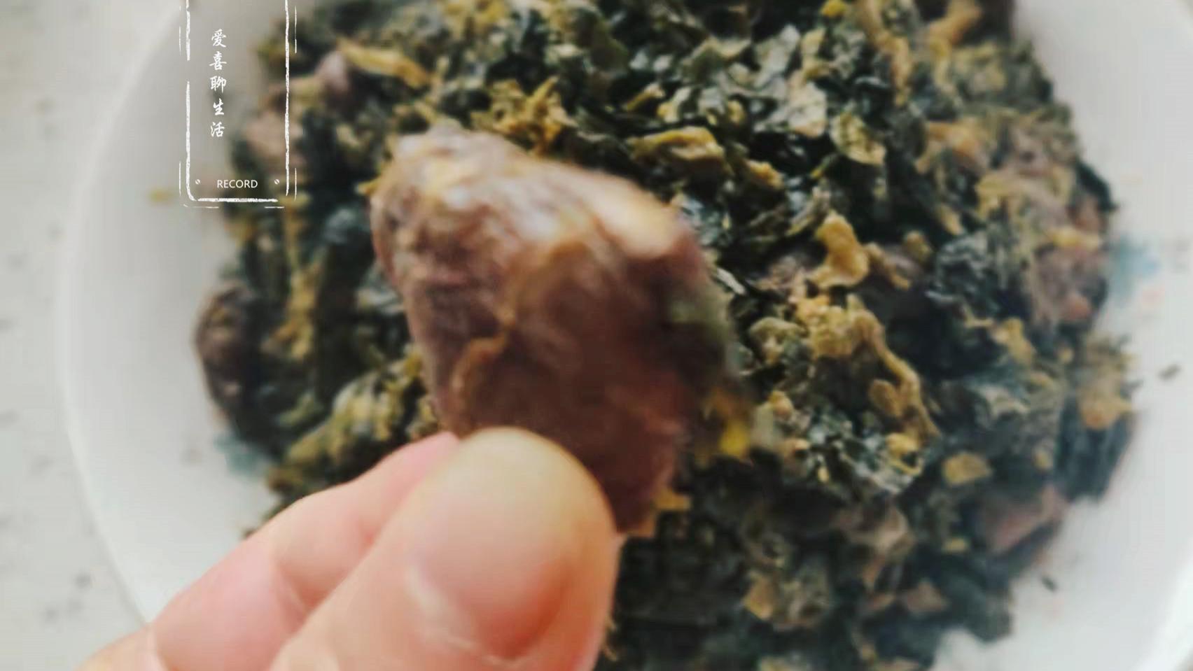红豆沙|这菜冬天才出土，遇见别手软，买10斤腌好存罐里，随吃随取特脆嫩