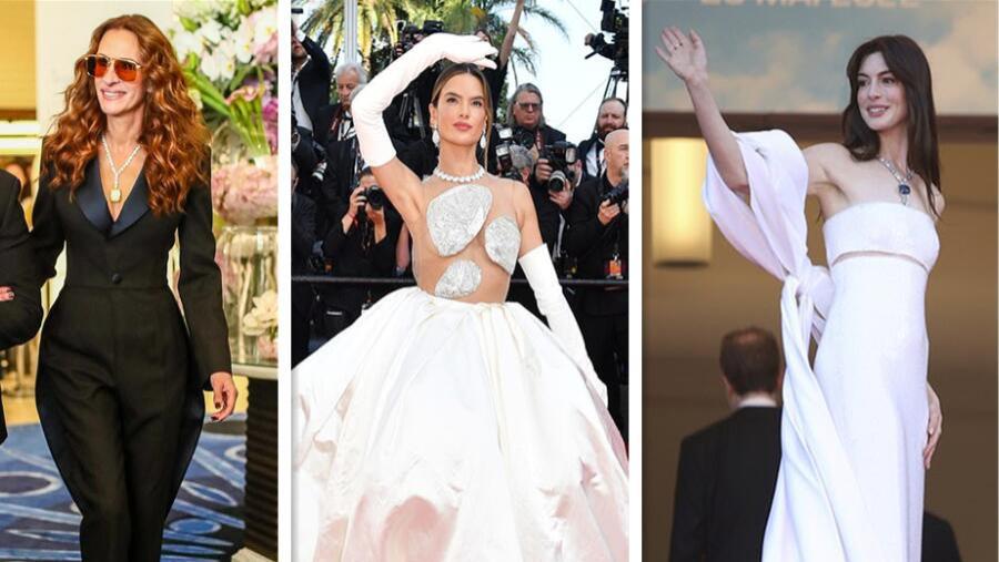 戛纳|39岁安妮、41岁亚历山德拉、54岁朱莉娅亮相戛纳，朱莉娅气质完胜