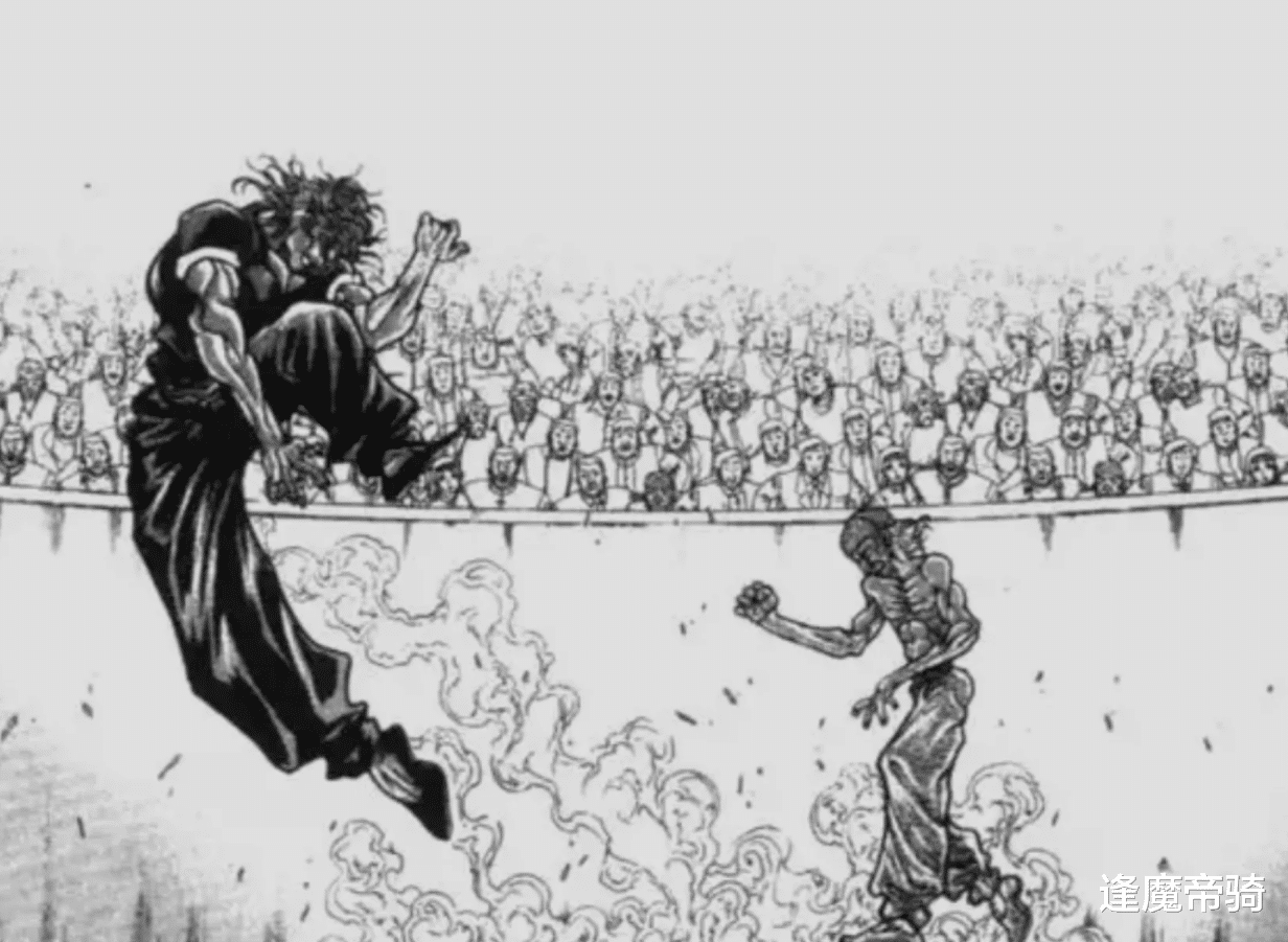 范马勇次郎|蹴速道127话：范马勇次郎刚登场，就被踢飞，天花板都破了个大洞！