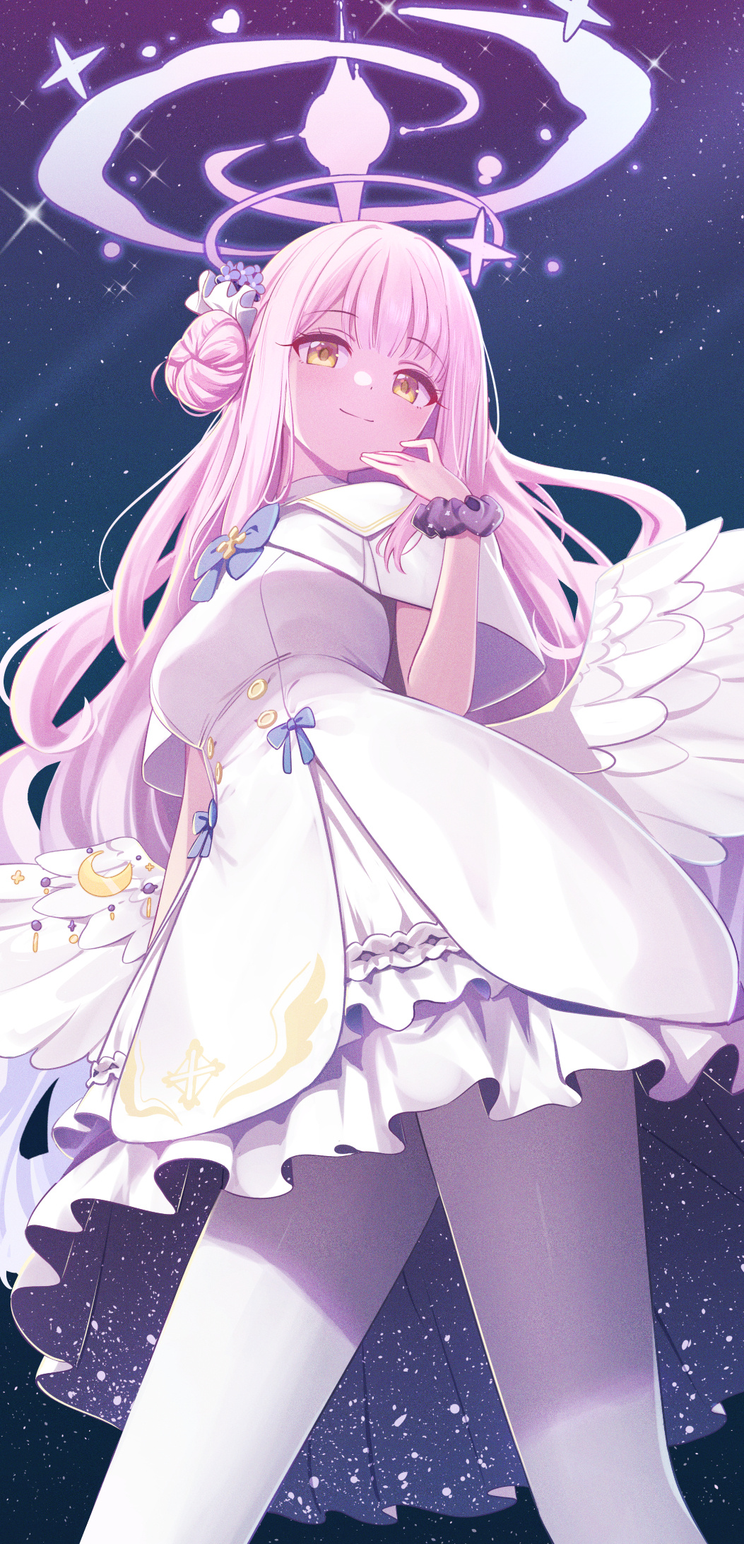 同人|甜美可爱的美少女插画，充满青春活力的同时又很有仙气