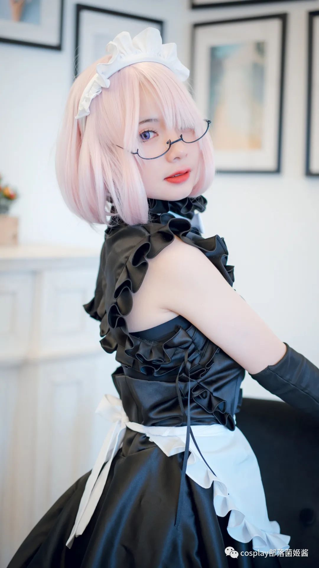 |cos:女仆玛修小可爱cos正片@当归