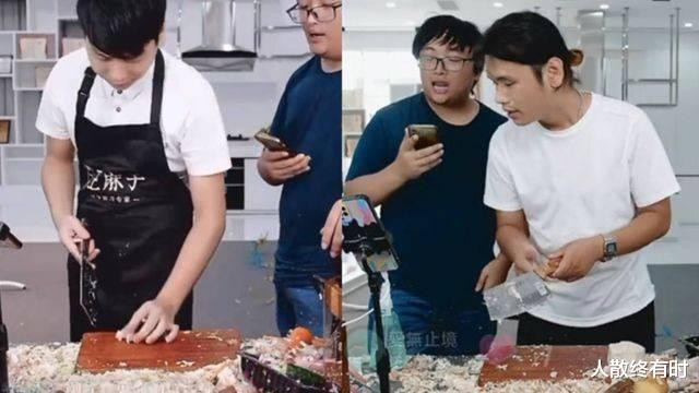 张小泉|隔壁老王神补刀！张小泉菜刀拍蒜翻车，王麻子直播拍蒜一整天