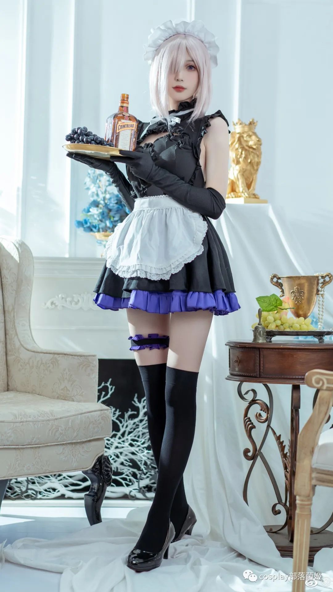 |cos：玛修女仆私房cos正片@乔乔