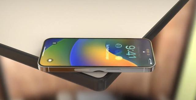 手柄|iPhone14Pro开箱渲染：感叹号挖孔屏，不锈钢边框，48MP镜头亮相