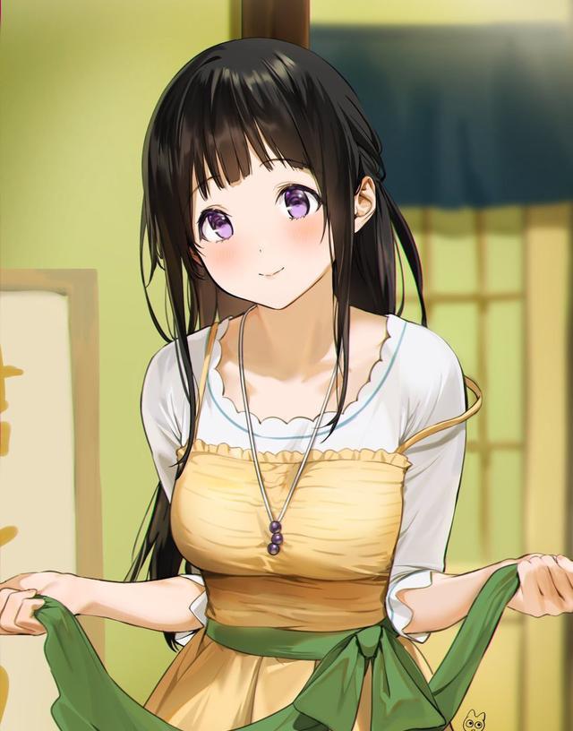 |冰菓：S2手繪婚后的千反田愛瑠太太距折木淋雨已經過去了8年