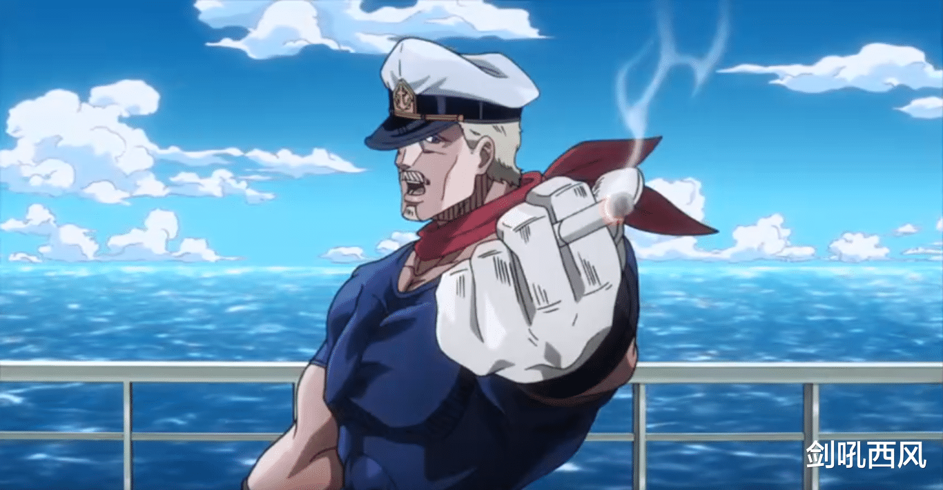 jojo|JOJO：假提尼尔船长——暗蓝之月，水中陷阱，象征着谎言和背叛