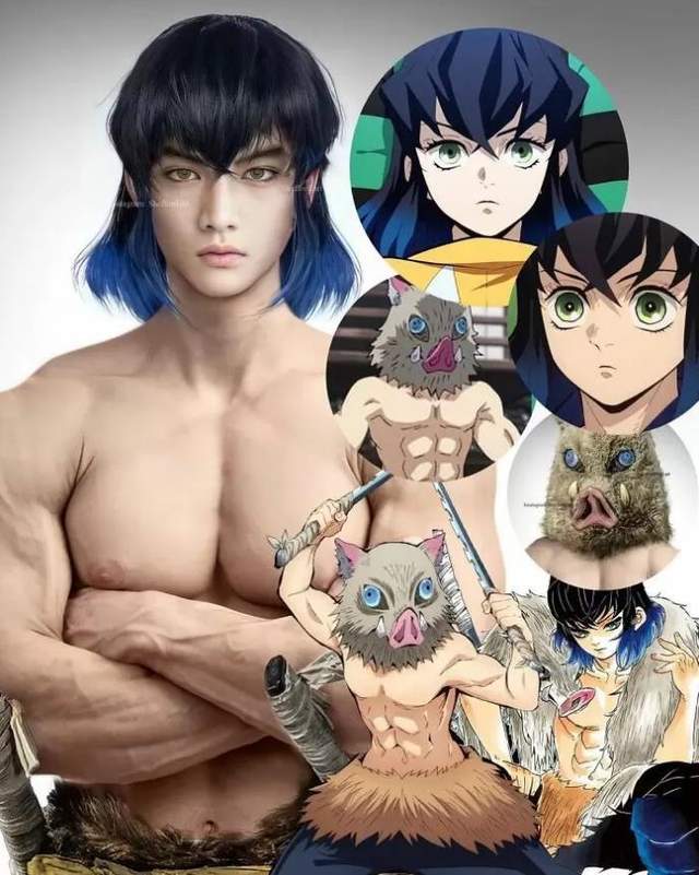 鬼灭之刃|AI换脸《间谍过家家》和《鬼灭之刃》,看看有哪些类似的地方?