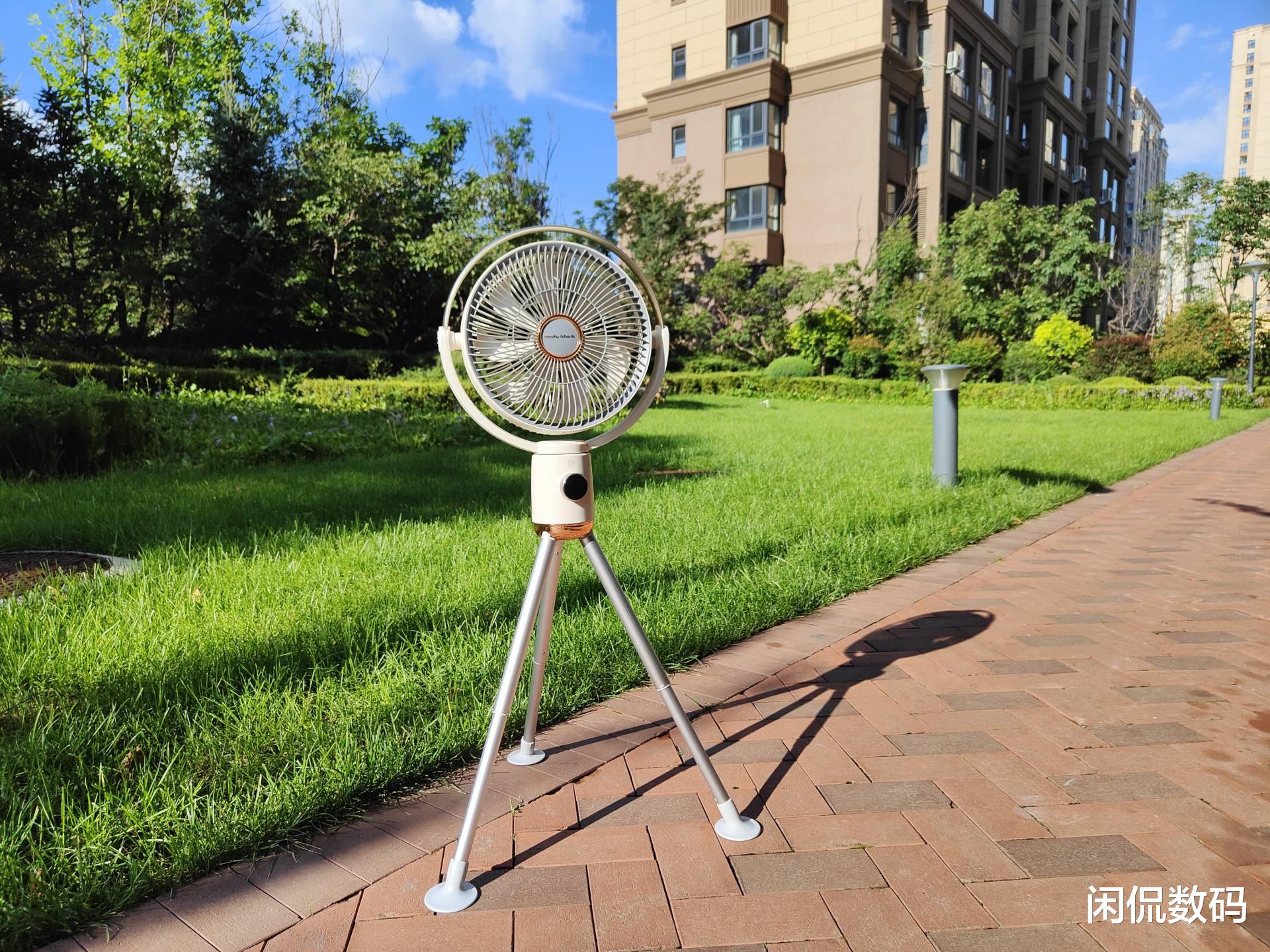 显卡|室内户外通吃,无线便携高颜值,摩飞无线便携落地扇给你清凉一夏