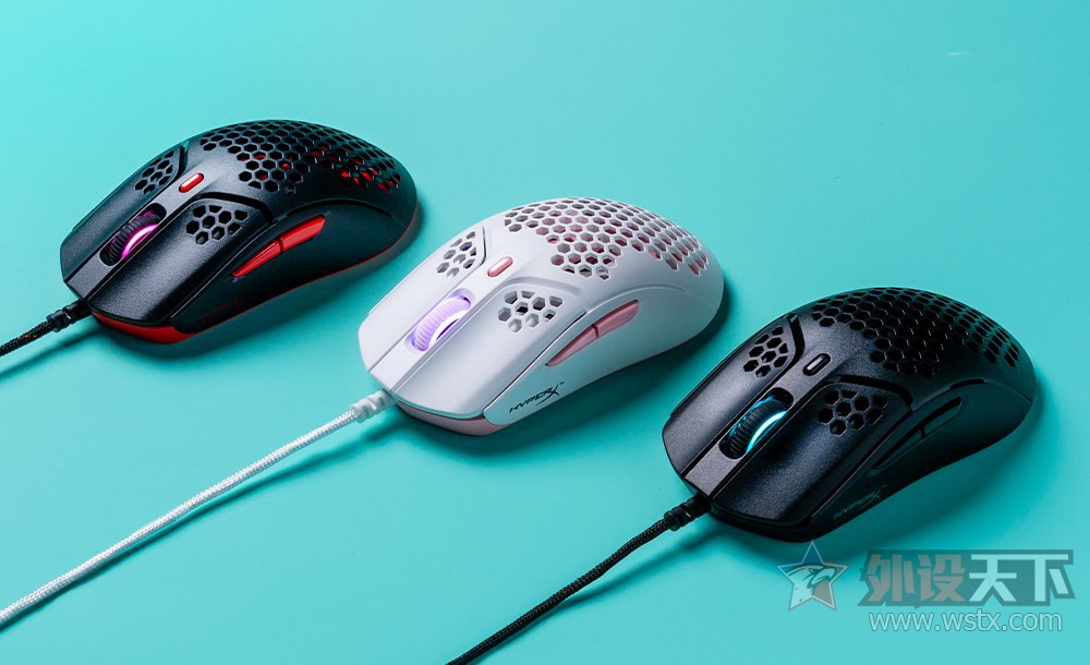 BAT|全新配色款HyperX Pulsefire Haste旋火游戏鼠标上市