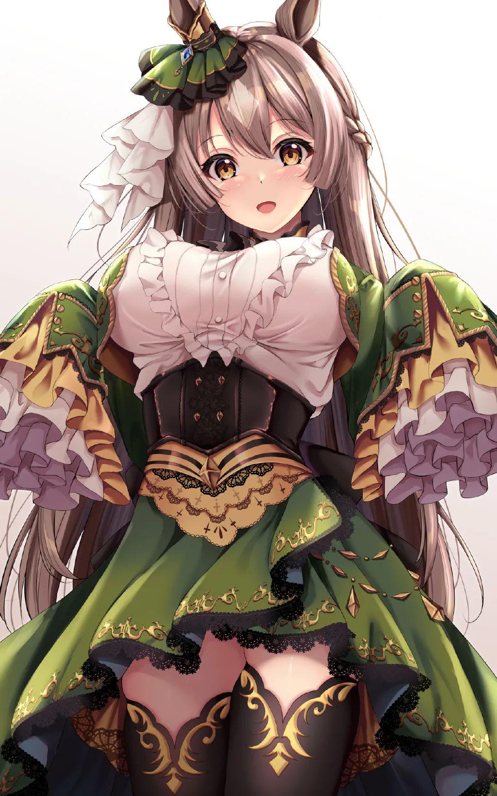 赛马娘|动漫美图:《赛马娘》里见光钻