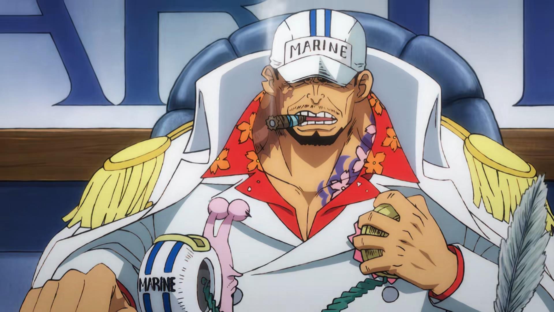 赤犬|海贼王:青雉与赤犬真的相差无几吗?几个细节证实赤犬更胜一筹