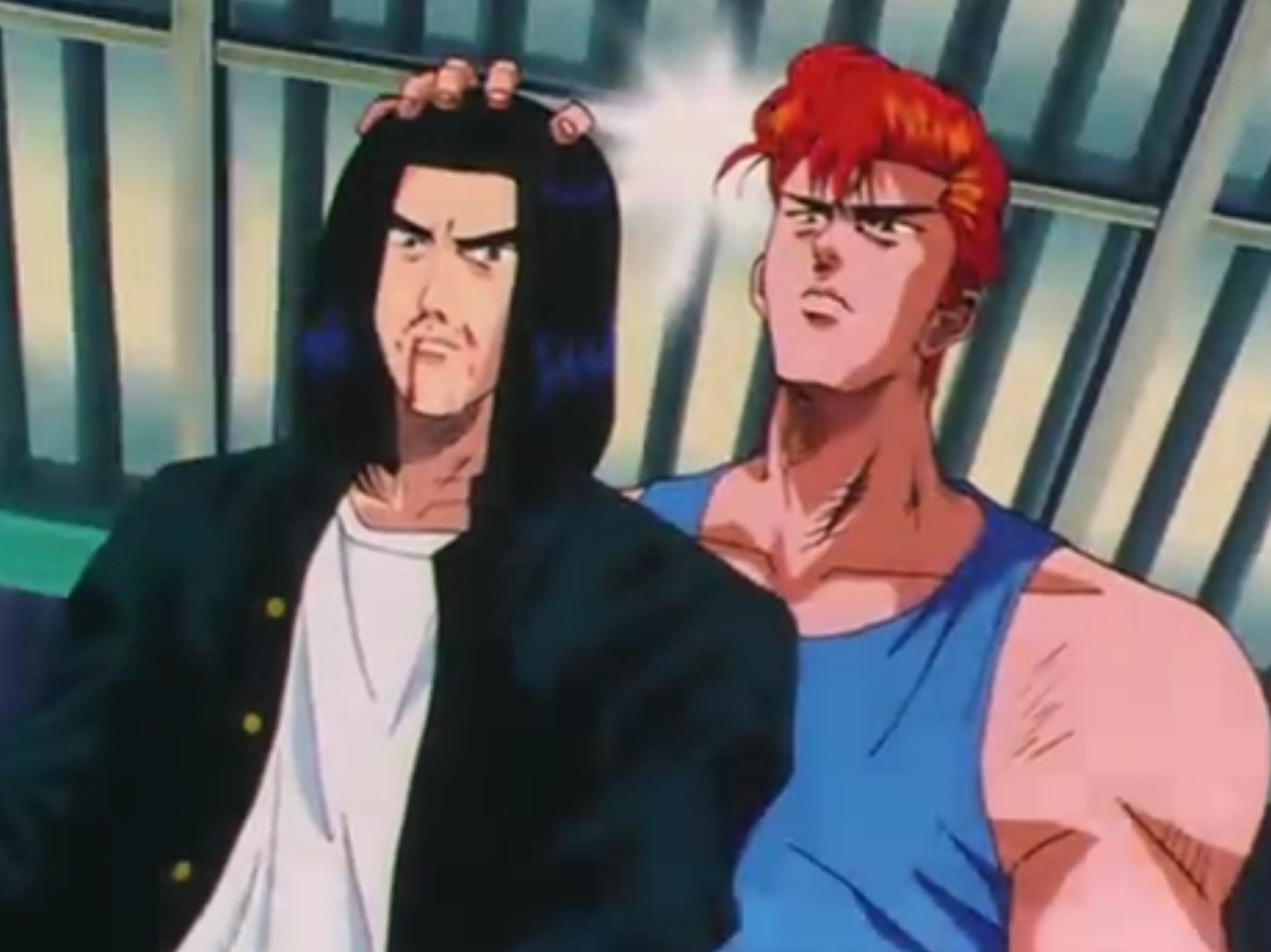 三井寿|灌篮高手：三井打架从来没赢过，为何铁男和德男还为他马首是瞻？