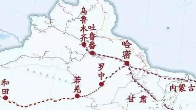 上海市|新疆拟建一条铁路，全长297.51km，有望在三年内实施，位于若羌县