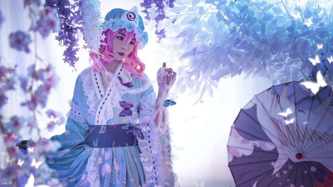 东方project|《东方PROJECT》西行寺幽幽子cosplay