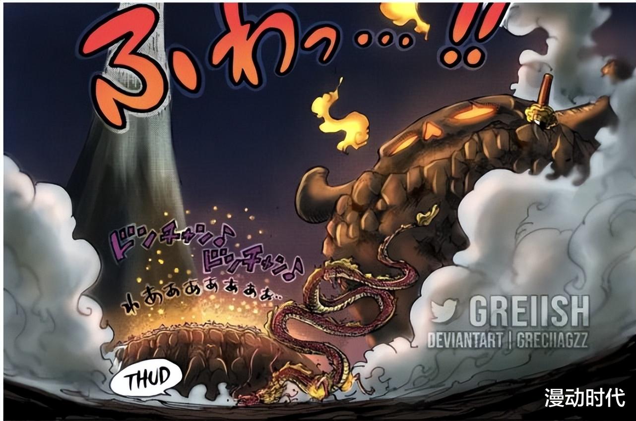 路飞|海贼王1050话:标题荣誉,路飞获胜九影登场,暗示还有大战!