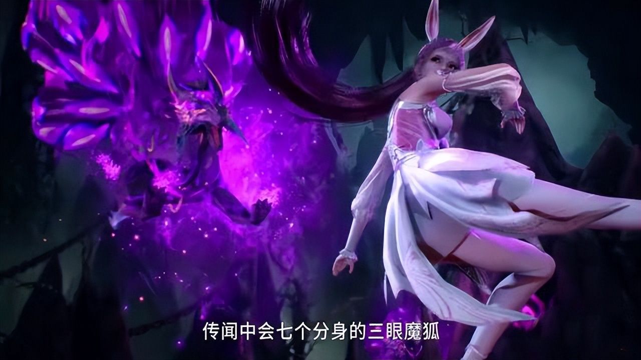 小舞|斗罗大陆:清纯的小舞与狐狸扯上关系,动作上与胡列娜一样有味道