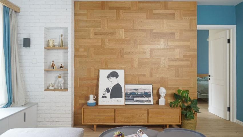 为爱烹饪爱旅游的业主，打造爱意满满的家，不失活力与潇洒