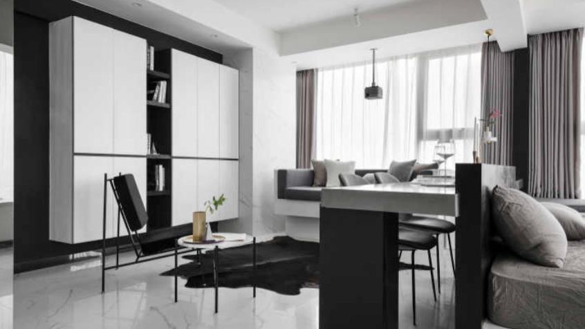 一居室也可以很美，不足50平方米的空间，也能坐拥美景