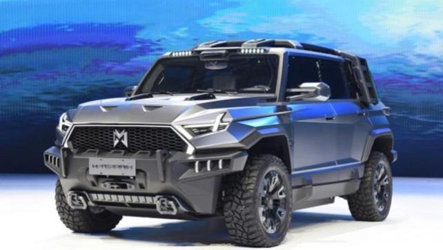 70万起售？东风猛士最新实车曝光，外形霸气，2023年量产上市！
