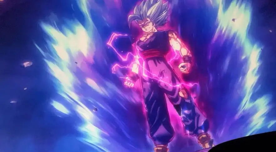紅眼|《龍珠超：超級英雄》悟飯進化新形態，白發紅眼紫色閃電，太霸氣