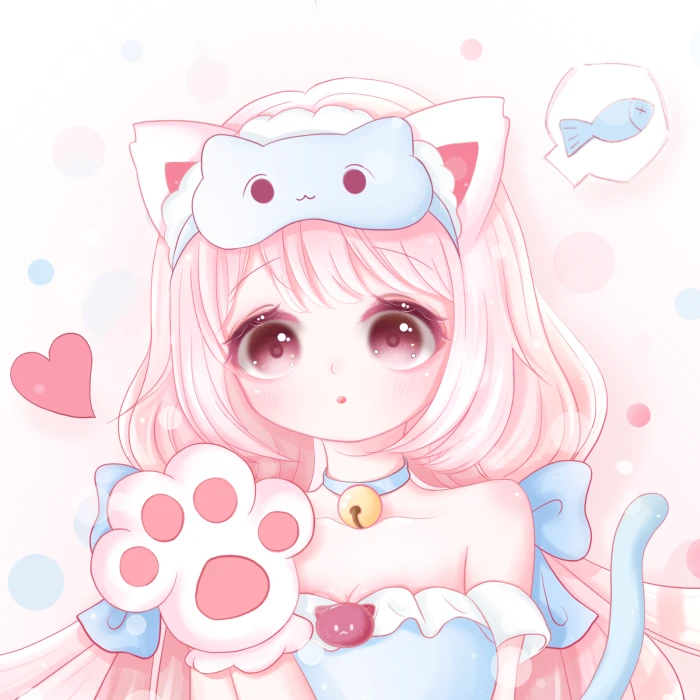 |可爱动漫闺蜜头像|这么难遇见的人，不要轻易说再见