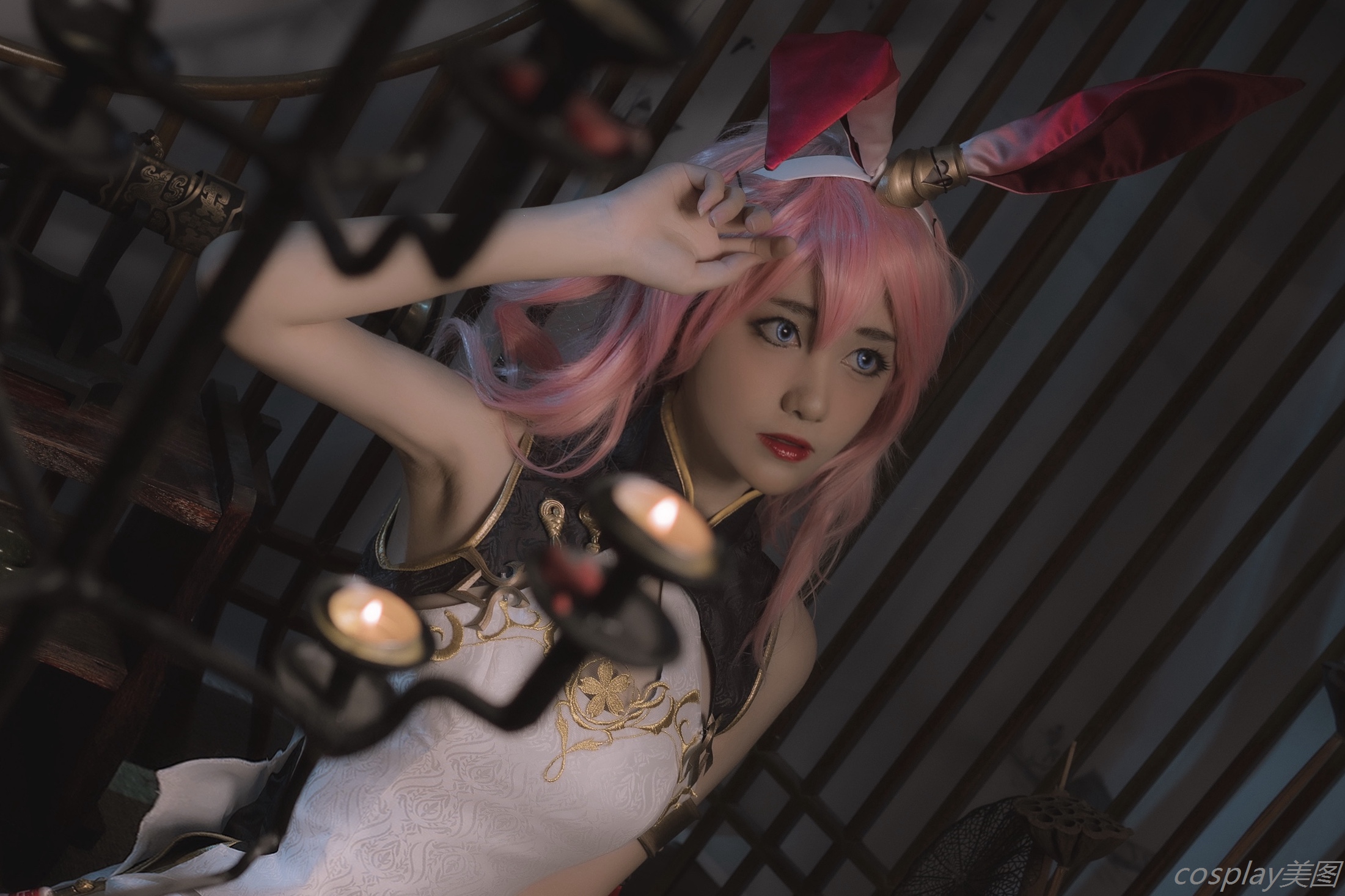 |cos八重樱 旗袍 《崩坏学园》