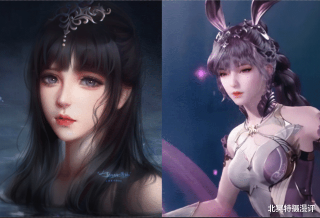 小舞|斗罗大陆:小舞人类造型有多美?兔耳朵消失变马尾,散发太温柔了