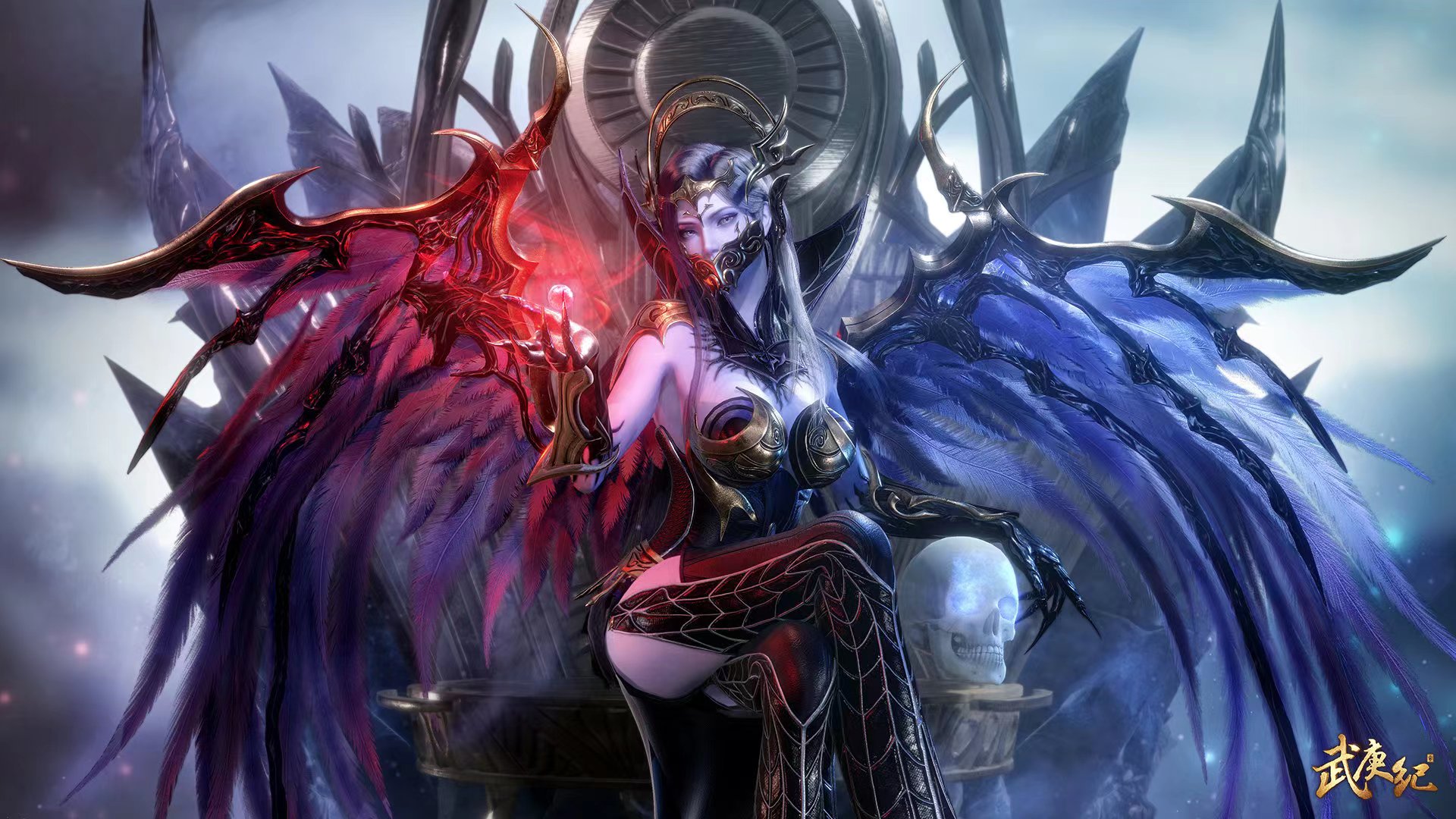 杨戬|武庚纪6周年，壁纸情报齐出，会加入杨戬嫦娥，关于定档只有7字