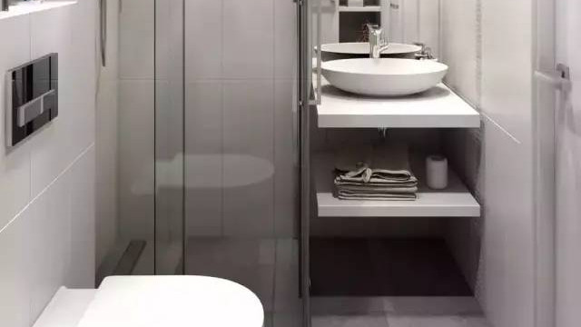 小户型卫生间不知怎么布置，要干湿分离要收纳，只需3㎡就能满足