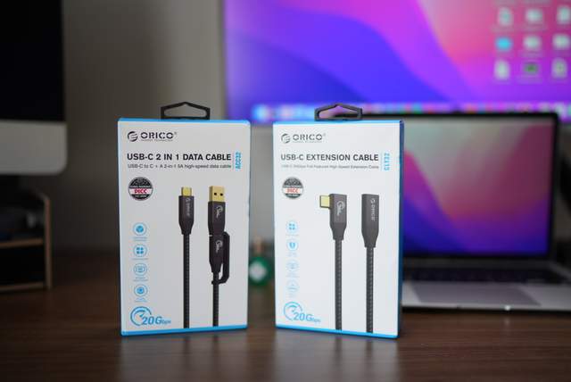 数据线|一条数据线搞定所有设备，奥睿科20Gbps数据线体验分享