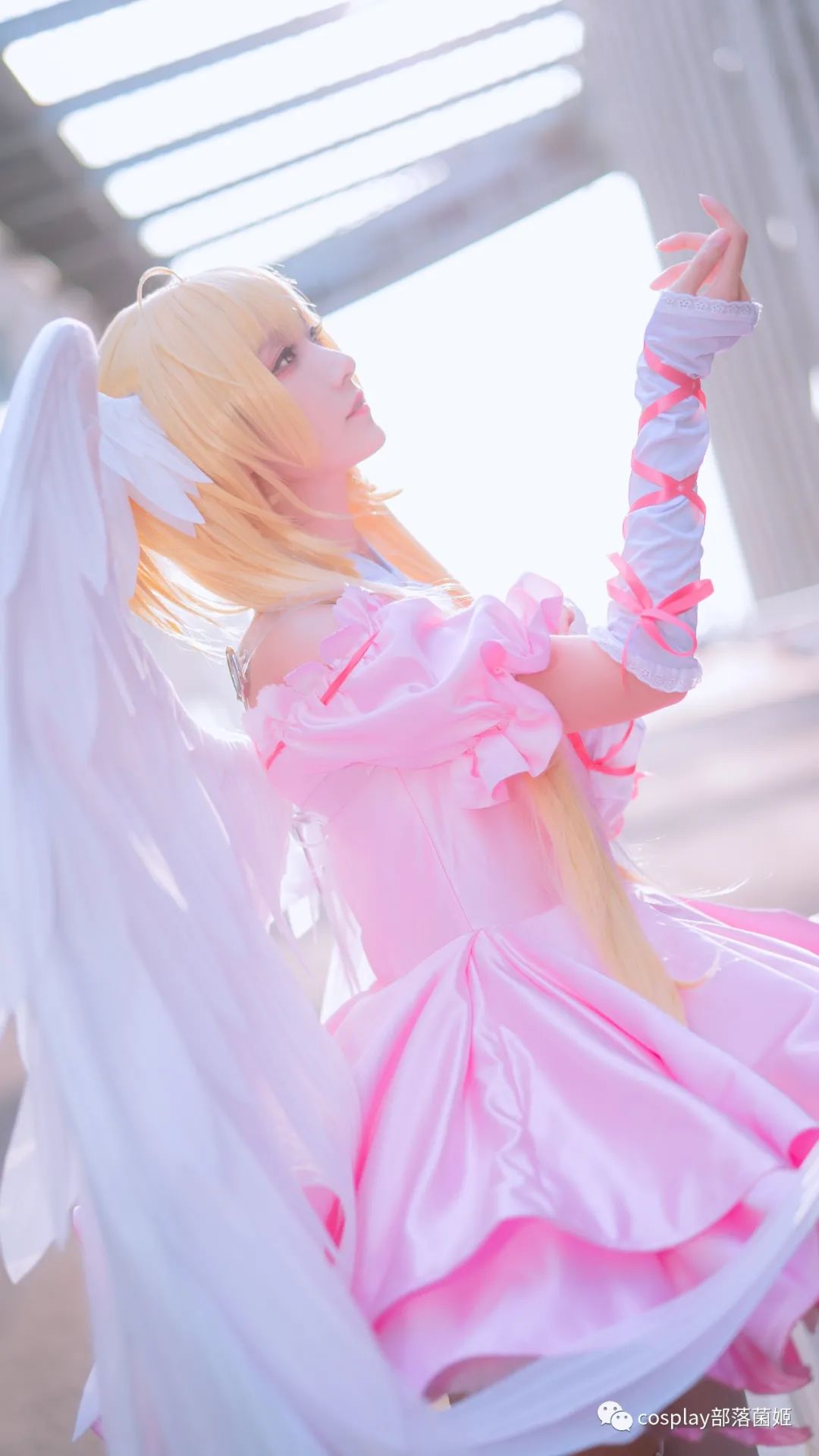 粉色|cos:cp28粉色甜心漫展返图@纸牌