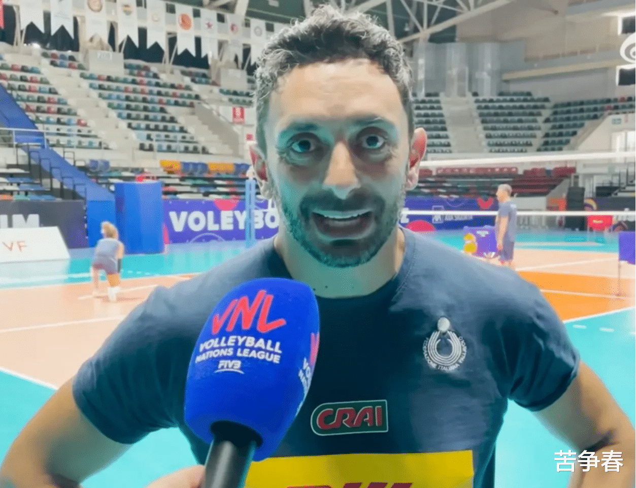 意大利女排主帅马赞蒂：“我们已经迫不及待的想上场比赛了，对阵中国是一个相当大的挑战