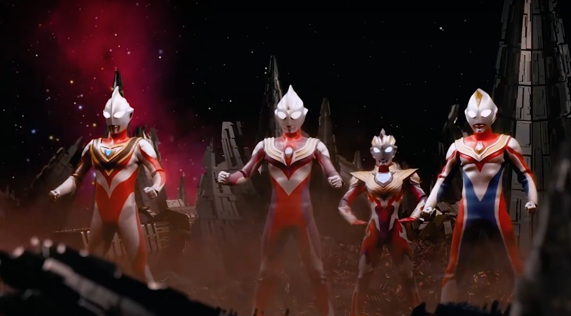 泽塔奥特曼|平成三杰登场,泽塔奥特曼战力被直线提升,一个技能就这么强?