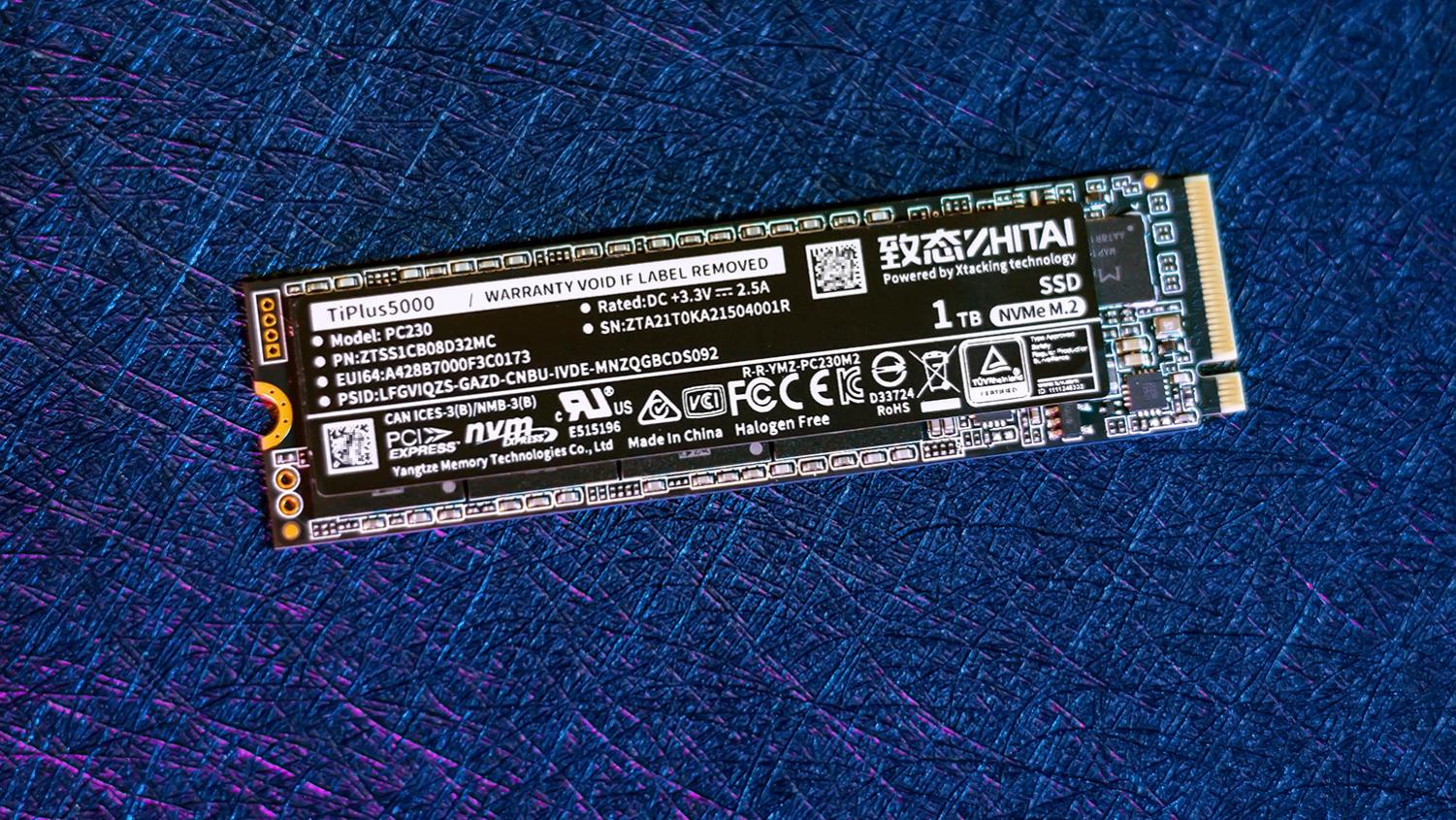 固态硬盘|致态TiPlus5000固态硬盘评测：3.5GB/s，令人惊喜的性能与温度