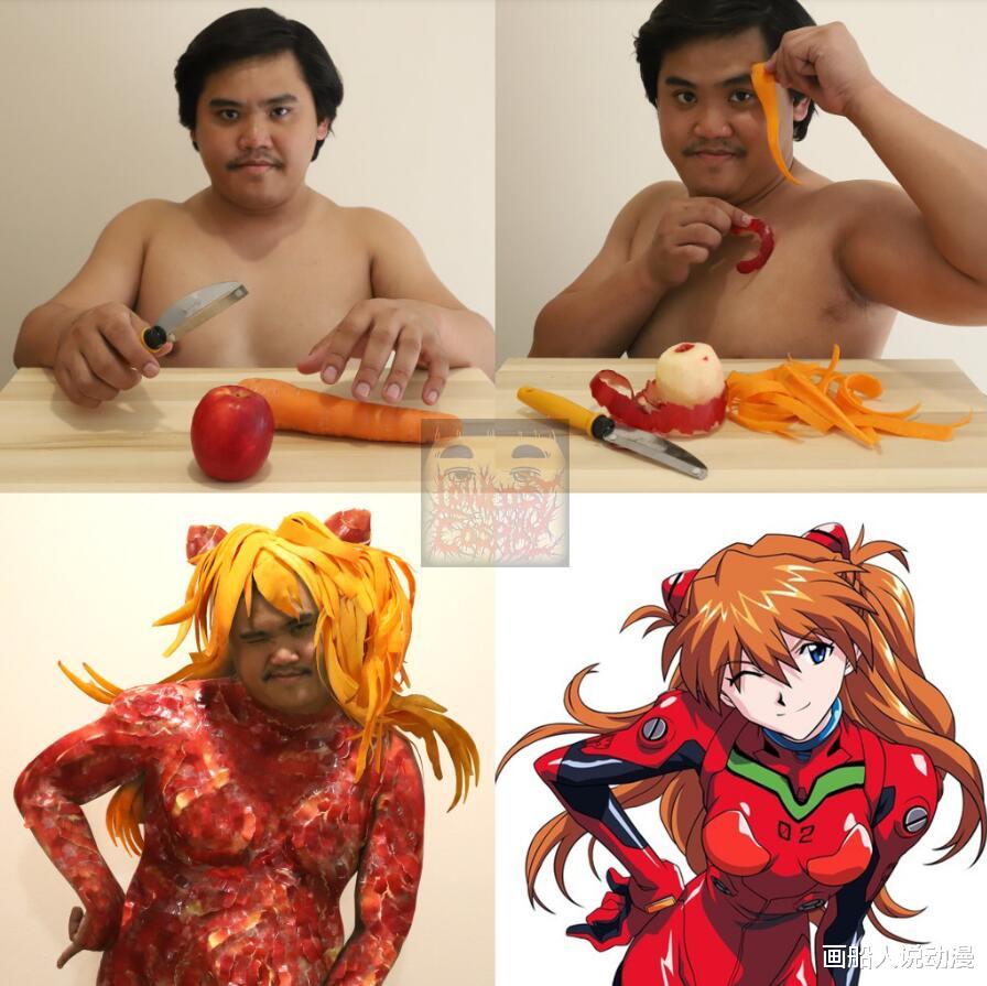 月野兔|泰国小哥cos的日漫火了，02辣眼睛，月野兔出肉装，他真的没瓶颈