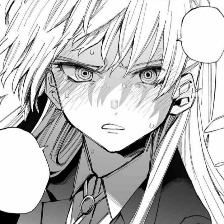 |黑白风旧漫动漫女生头像