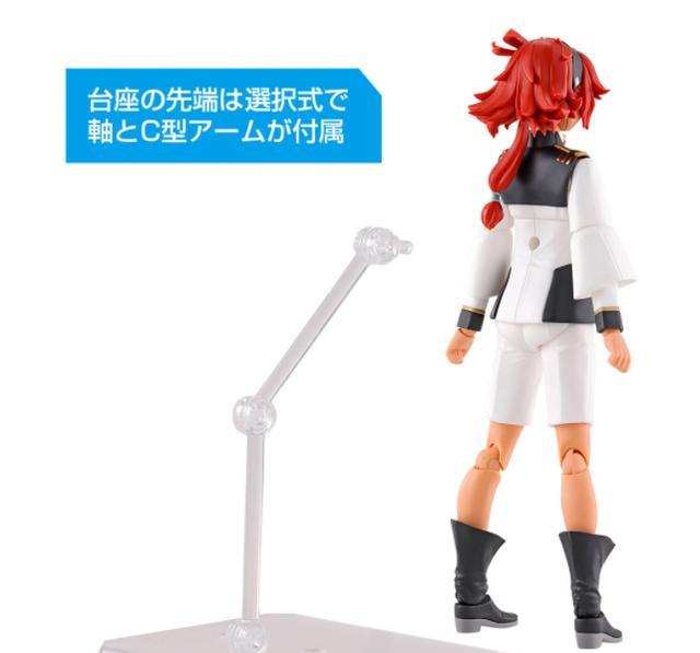 机动战士高达|机动战士高达:正片未播模型先行赤发女主拼装可动周边公开