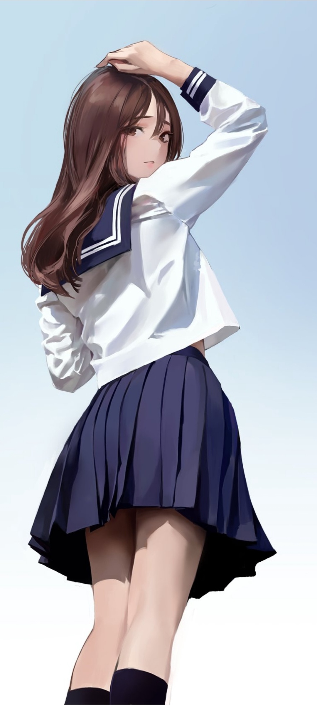 |动漫壁纸，何时有雨