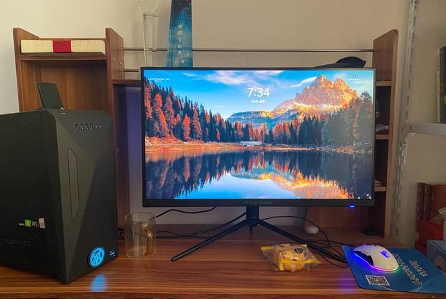 显示器|泰坦军团4K电竞显示器,双HDMI2.1玩主机游戏,多功能游戏工作用