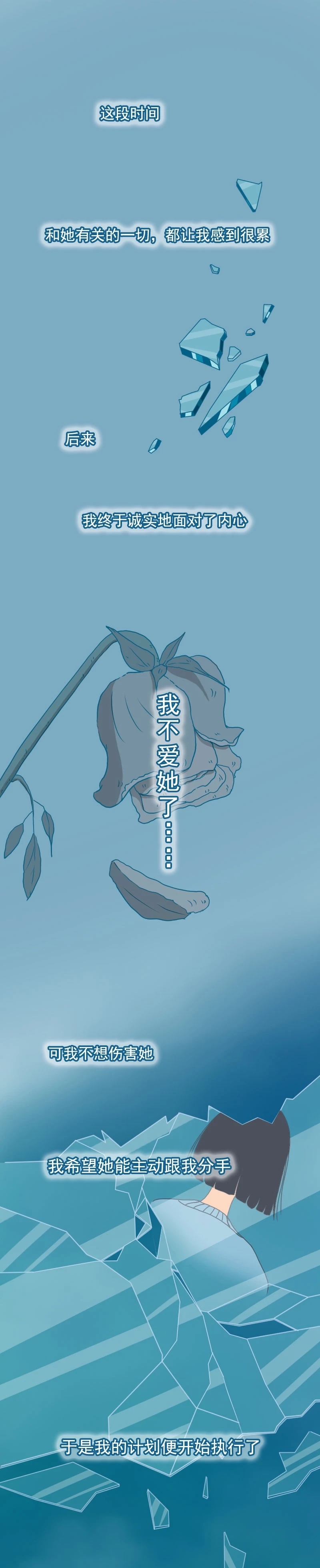 |我是如何一步步逼女朋友提出分手的?这位渣男说了大实话(漫画)